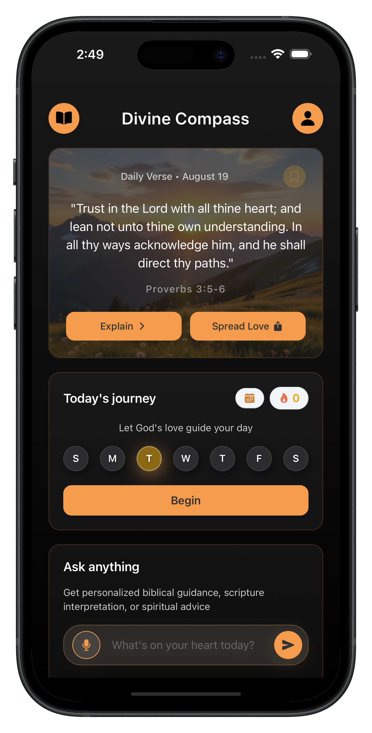 Divine Compass App